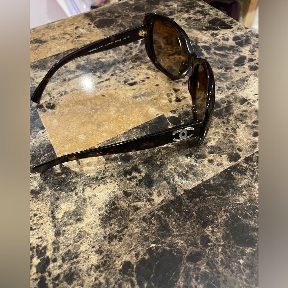 Chanel 5183 Sunglasses Havana Brown 🕶️ - Picture 10 of 12